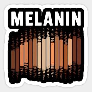Melanin Shades Afrocentric Sticker